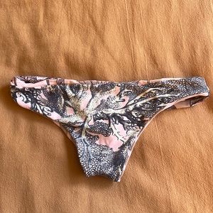 Reversible Print Bikini Bottoms
